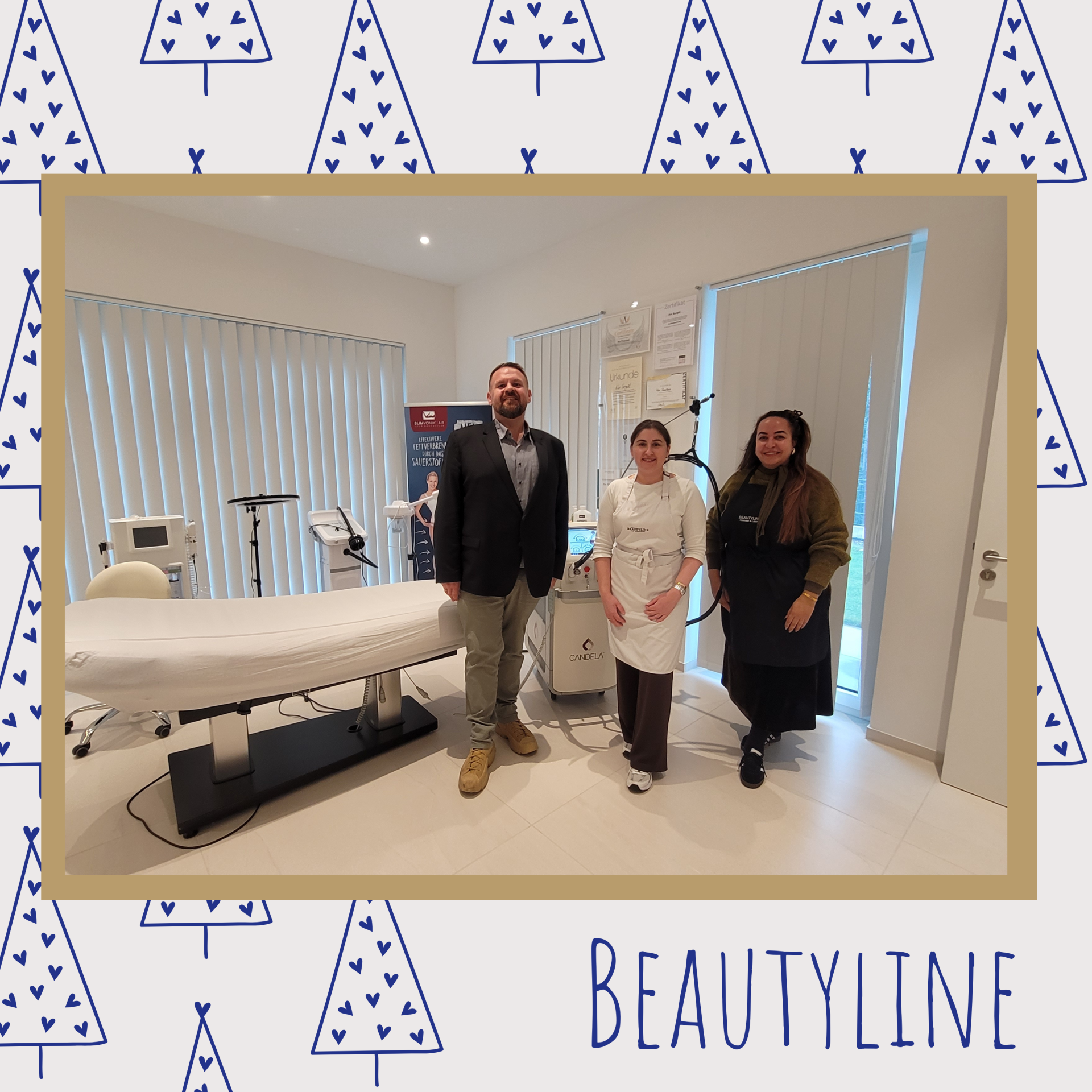 Beige Grün Schwarz Illustrativ Adventskalender Türchen Instagram Post - 13