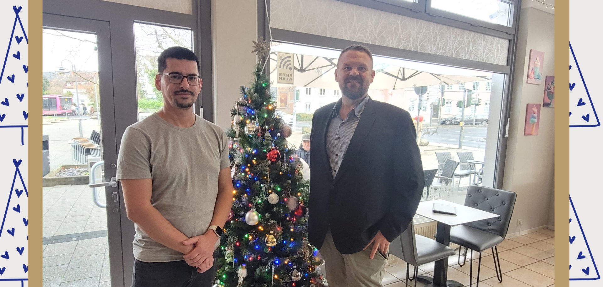 Beige Grün Schwarz Illustrativ Adventskalender Türchen Instagram Post - 3 (2)