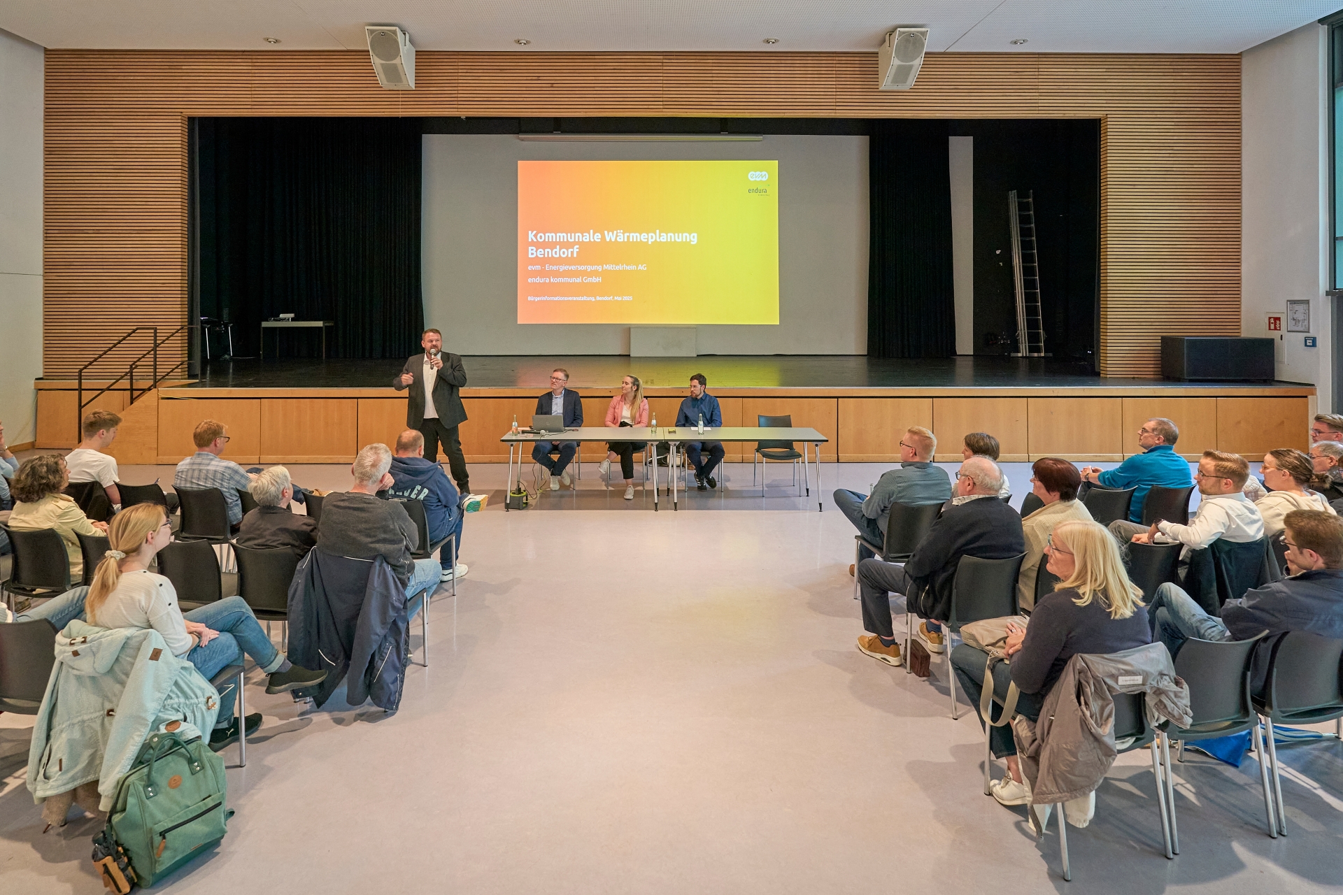 Stadt und evm informieren über den Stand der Wärmeplanung