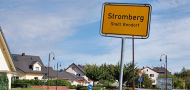 Dorfeingang Stromberg