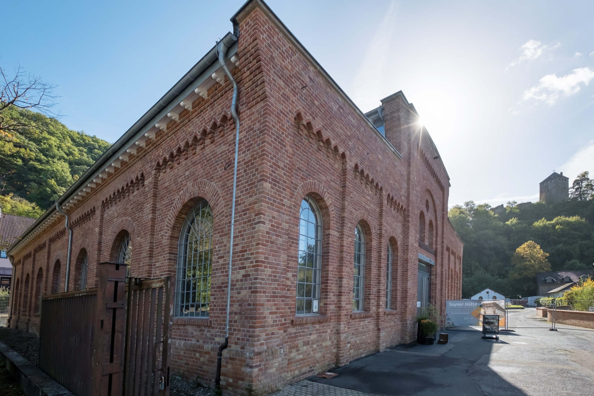 Besucherzentrum der Sayner Hütte