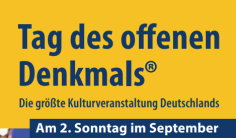 Plakat Tag des offenen Denkmals
